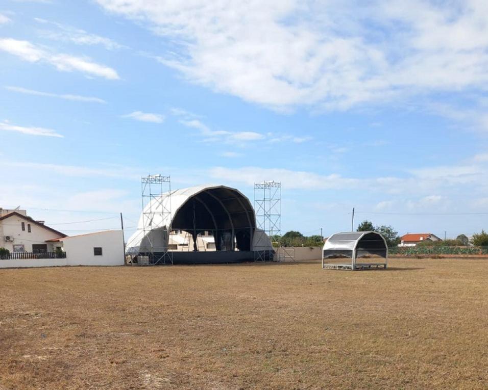 Calema no último dia de festa em honra de Nossa Senhora da Encarnação.