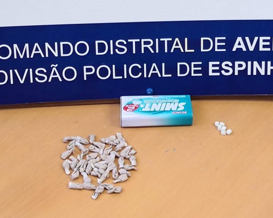 PSP: Apreendidas 51 doses de droga.