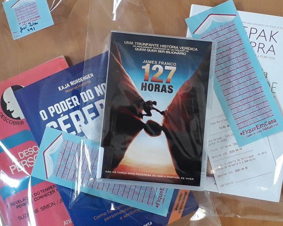 Oliveira do Bairro: Biblioteca entrega livros em casa.