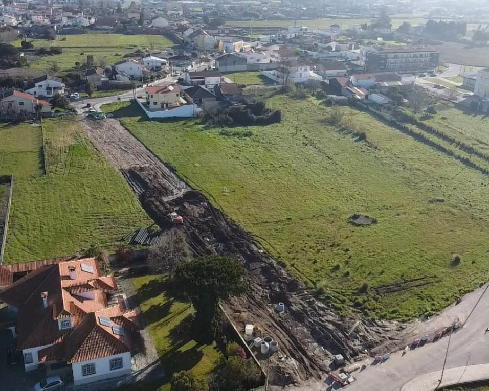 Ílhavo: Autarquia constrói novo acesso à EB José Ferreira Pinto Basto.