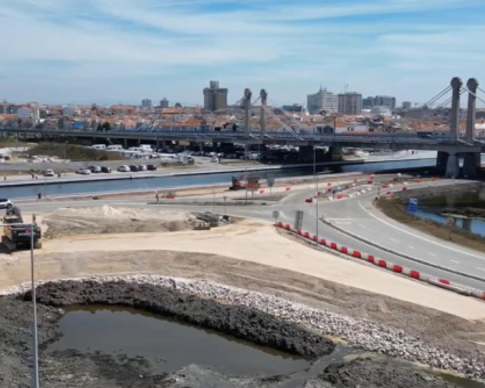 Aveiro: Obra na Rua do Sal condiciona acessos à antiga lota.