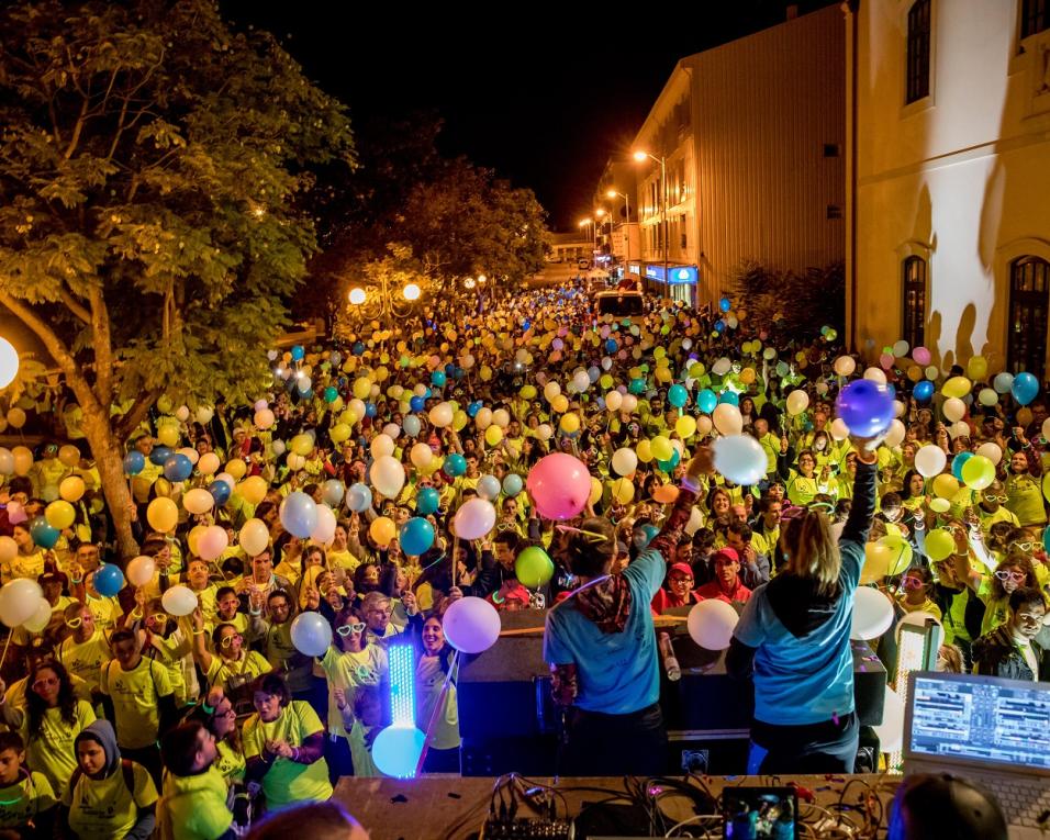 Caminhada solidária noturna regressa a Oliveira do Bairro na semana da mobilidade.