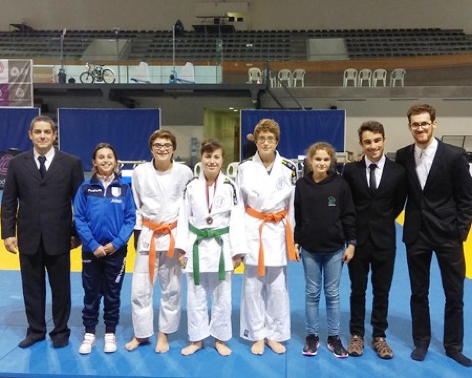 AAUAv em provas de judo em Sangalhos.