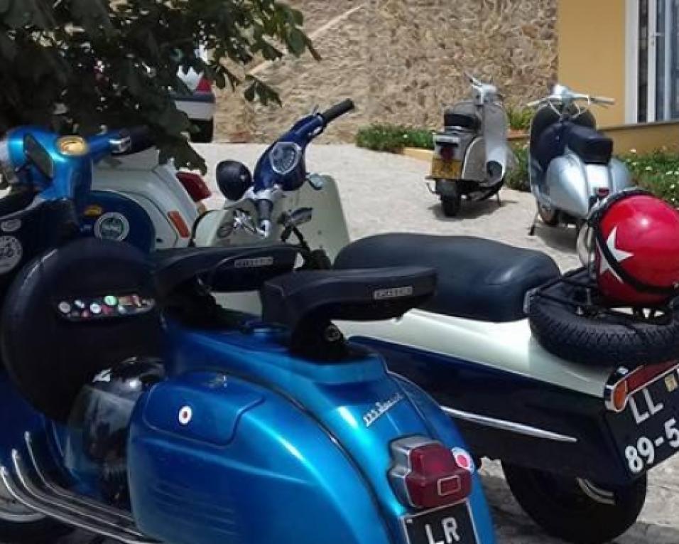 Aradas: Os Tainas promovem encontro de scooters antigas no domingo. Aradas: Os Tainas promovem encontro de scooters antigas no domingo.