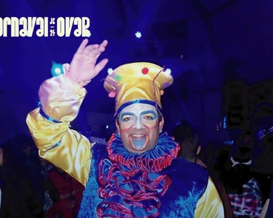 Nelson Barroso e Andreia Oliveira Lopes são reis do Carnaval de Ovar.