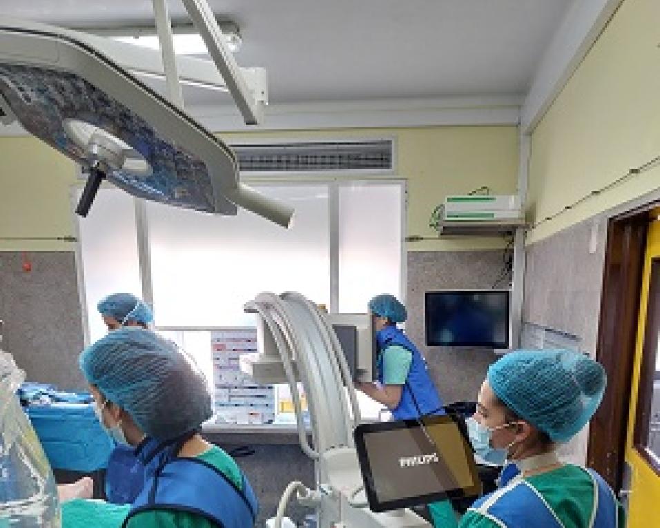 Ovar: Bloco Operatório do Hospital tem instalado novo equipamento Raio-X móvel.