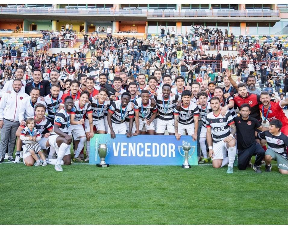 ovarense conquista taca distrital de futebol