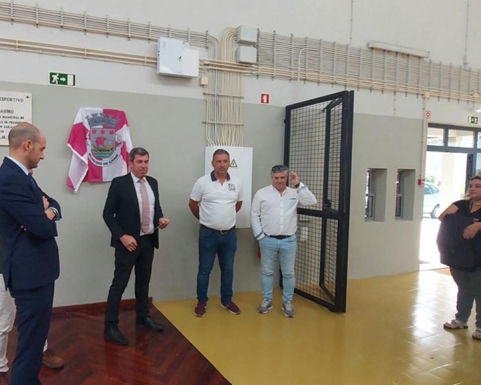 Ílhavo: Autarquia inaugura obras no pavilhão da Gafanha do Carmo. Investimento no Gafanha e Illiabum em debate nos protocolos.