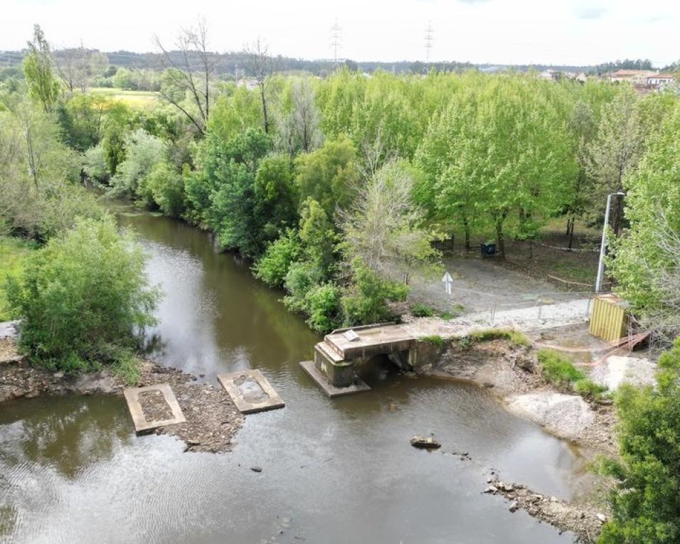 aveiro inaugura ponte do parque da balsa