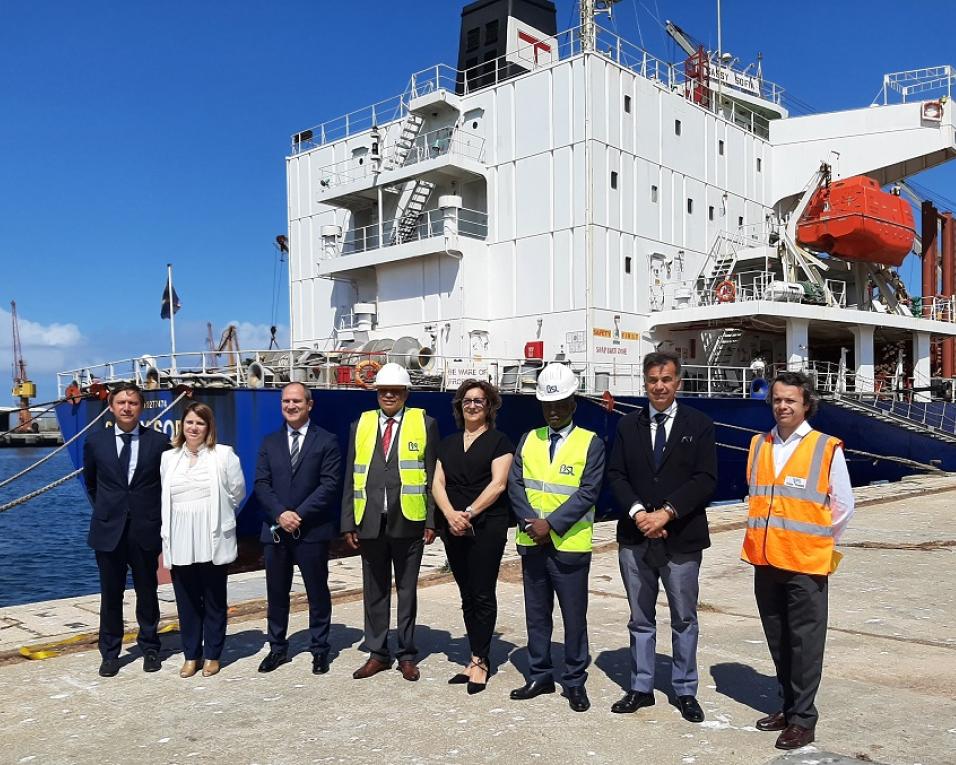 Porto de Aveiro estreia rota marítima com Moçambique.