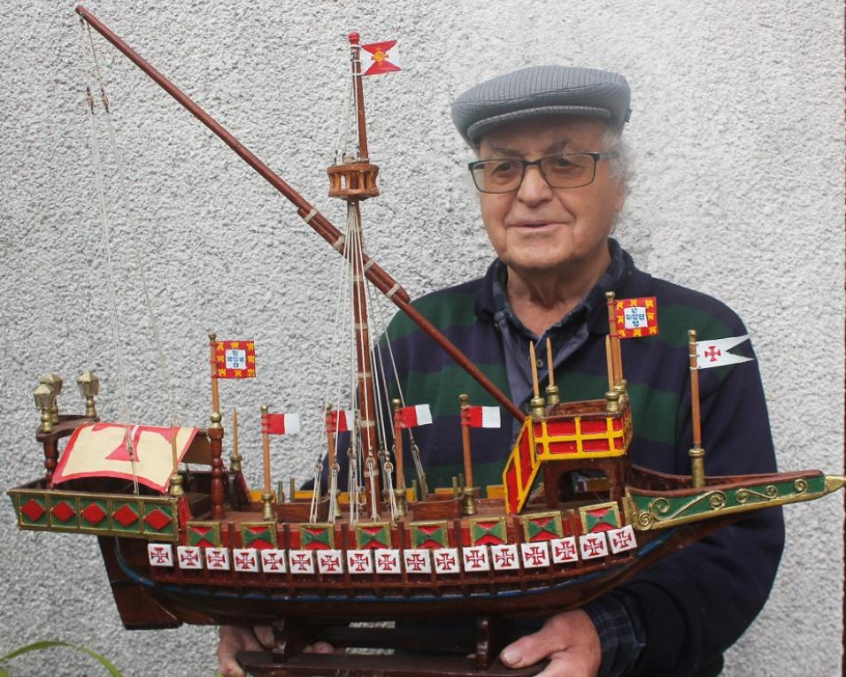 Murtosa: José Pereira assina exposição de miniaturas de barcos. 