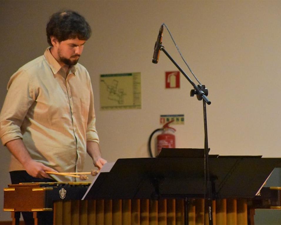 Jonathan Silva nas Quintas das Artes na Murtosa.