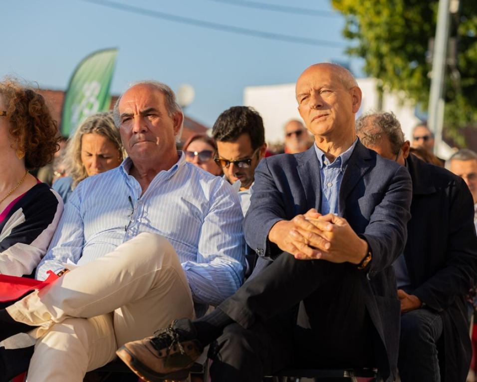 alberto souto entusiasmado com dados de sondagem feita para o PS