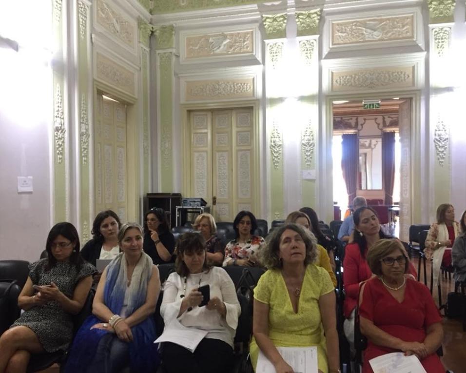 Estarreja: Catarina Rodrigues em reunião da Comissão Política Nacional das Mulheres Socialistas.