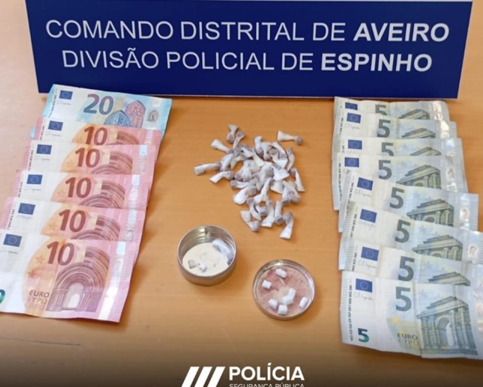 psp de espinho deteve suspeito de trafico psp de espinho deteve suspeito de trafico