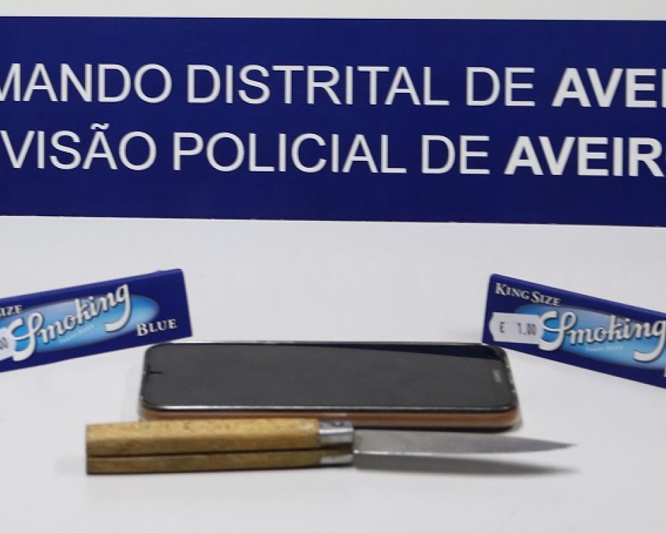 Aveiro: PSP deteve três jovens por suspeita de roubo.