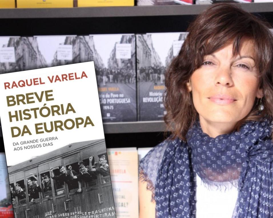 Raquel Varela em Albergaria para conversa sobre história da Europa.