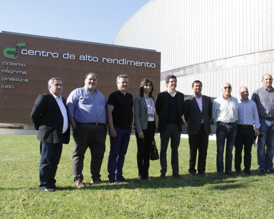 UCI visita equipamentos velocipédicos em Anadia.