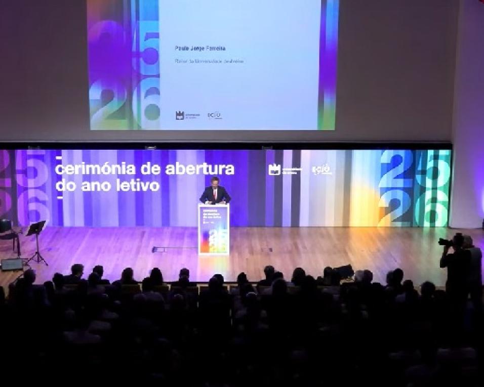 abertura do ano letivo na UA