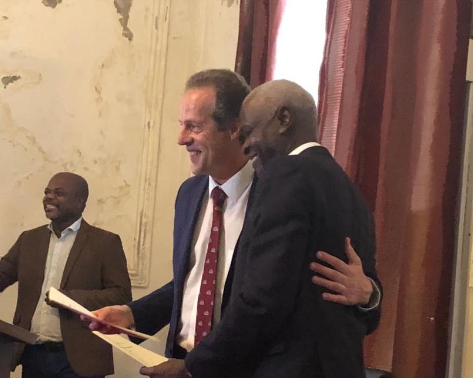 Aveiro e Príncipe celebram 30 anos de Geminação com assinatura da Declaração de Cooperação.