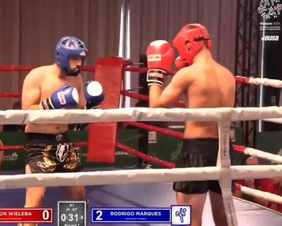 estudante da ua garante prata nos Campeonatos Europeus Universitários de Combates