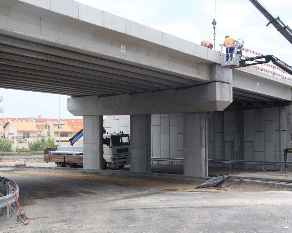 Rotunda da Barra inicia circulação desnivelada entre Barra e Costa Nova.