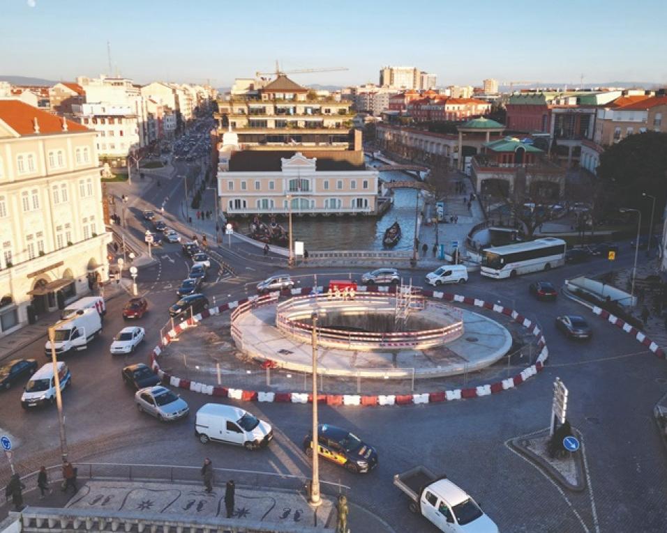 Obra na rotunda das “Pontes” arranca na próxima terça. Condicionamentos à circulação para obra mais rápida.