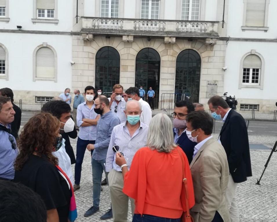 Aveiro: Rui Rio concorda com regresso ao estado de contingência e pede apoio aos bombeiros na pandemia.