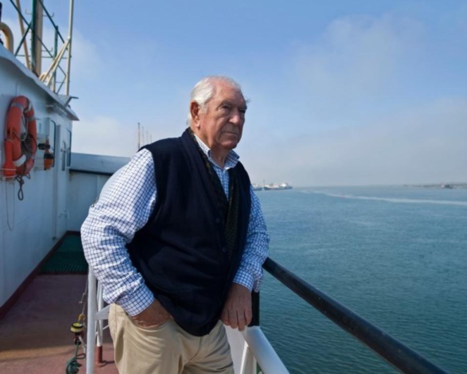 Valdemar Aveiro dá 'aula' sobre a 'Grande Aventura do Bacalhau' na Galiza na sexta-feira. Valdemar Aveiro dá 'aula' sobre a 'Grande Aventura do Bacalhau' na Galiza na sexta-feira.