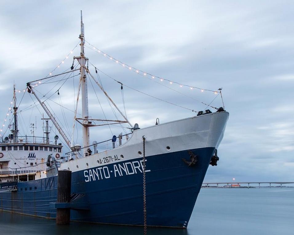 Gafanha da Nazaré: Santo André celebra 70 anos da data de construção e 17 anos como navio museu.