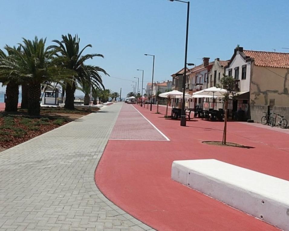 Marginal de São Jacinto sem carros ao fim de semana.