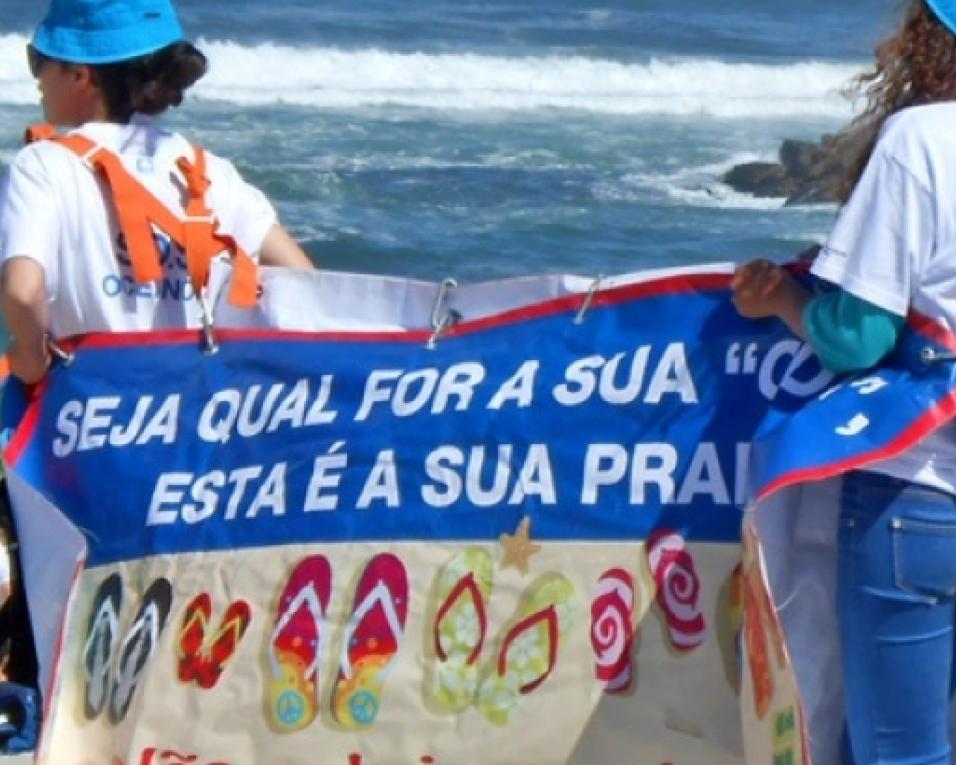 Campanha ambiental 'Lixo Zero' começou hoje nas praias de Ílhavo. 