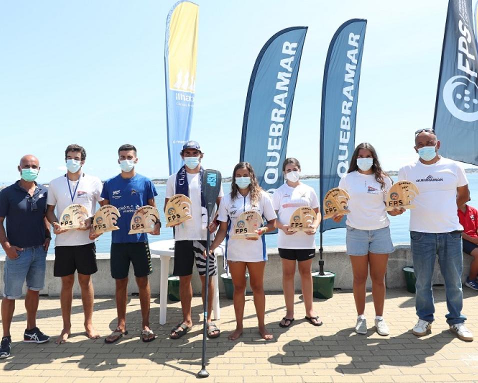 Costa Nova consagrou campeões nacionais de Stand Up Padlle (Sprint).