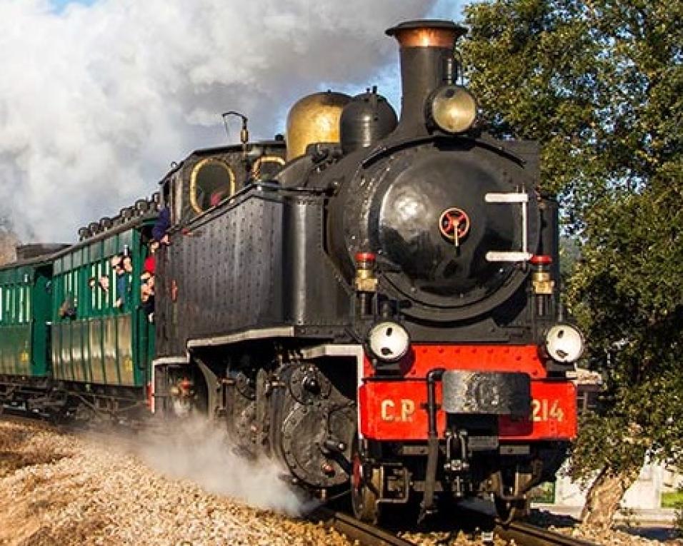 Viagem no comboio histórico promovida pela Câmara de Águeda. Comboio histórico do Vouga realiza viagens nos dias 24 e 25 de Abril.