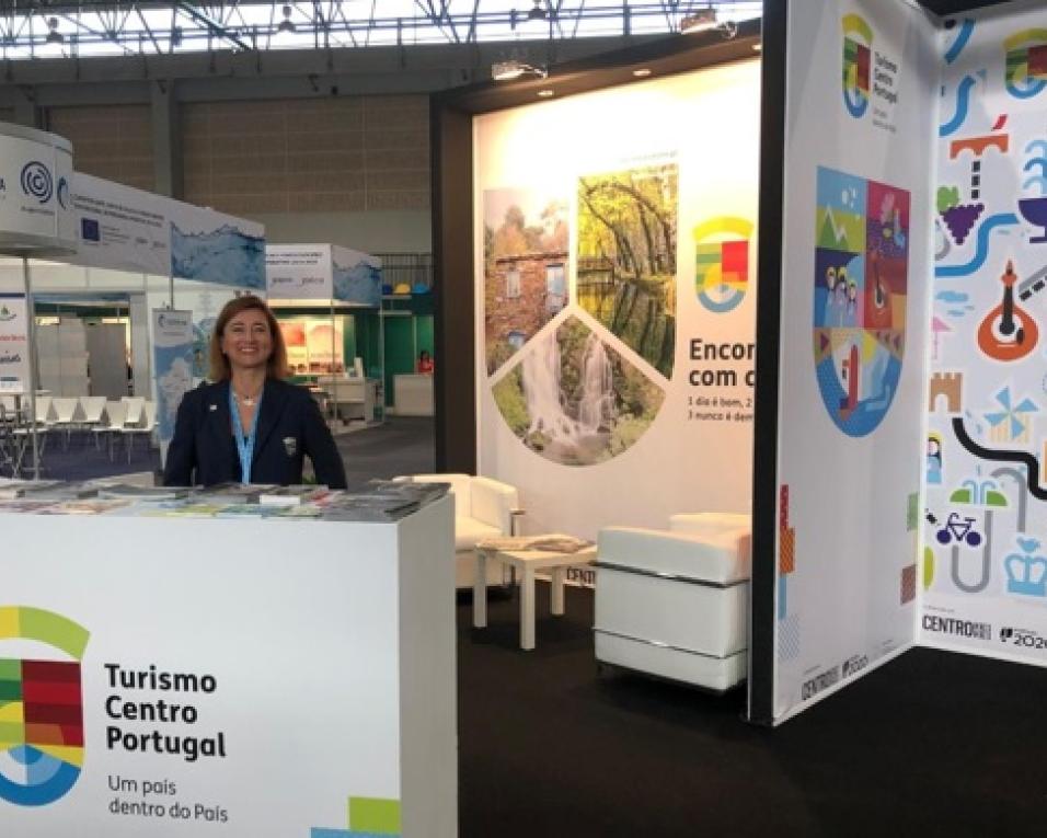 Turismo Centro de Portugal presente em feiras de turismo de natureza e termas em Espanha.