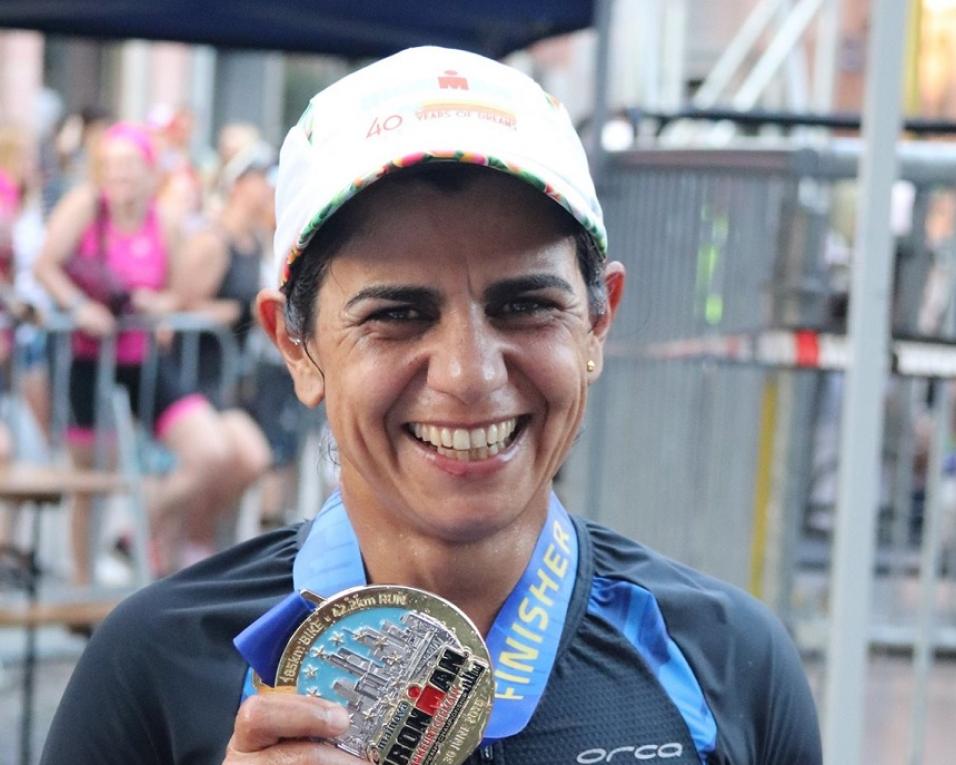 Galitos: Teresa Cardoso foi ironwoman em Frankfurt.