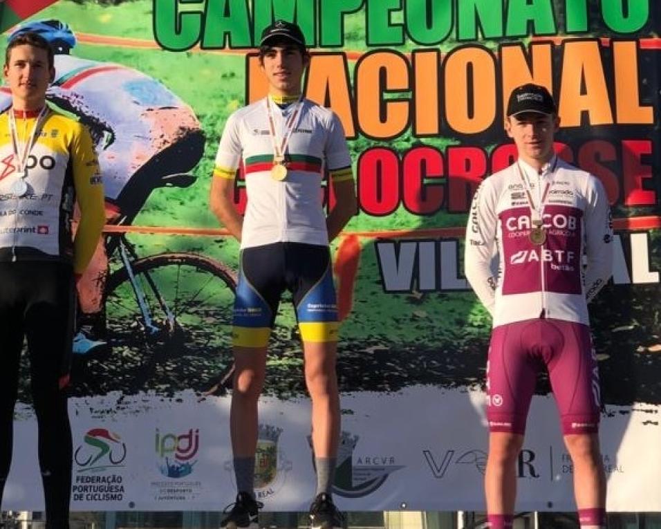 Aveirense Tomás Sacramento conquista Bronze no Campeonato Nacional de Ciclocrosse.