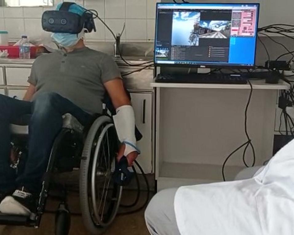UA em projeto que ajuda a recriar sensações de caminhada em paraplégicos.