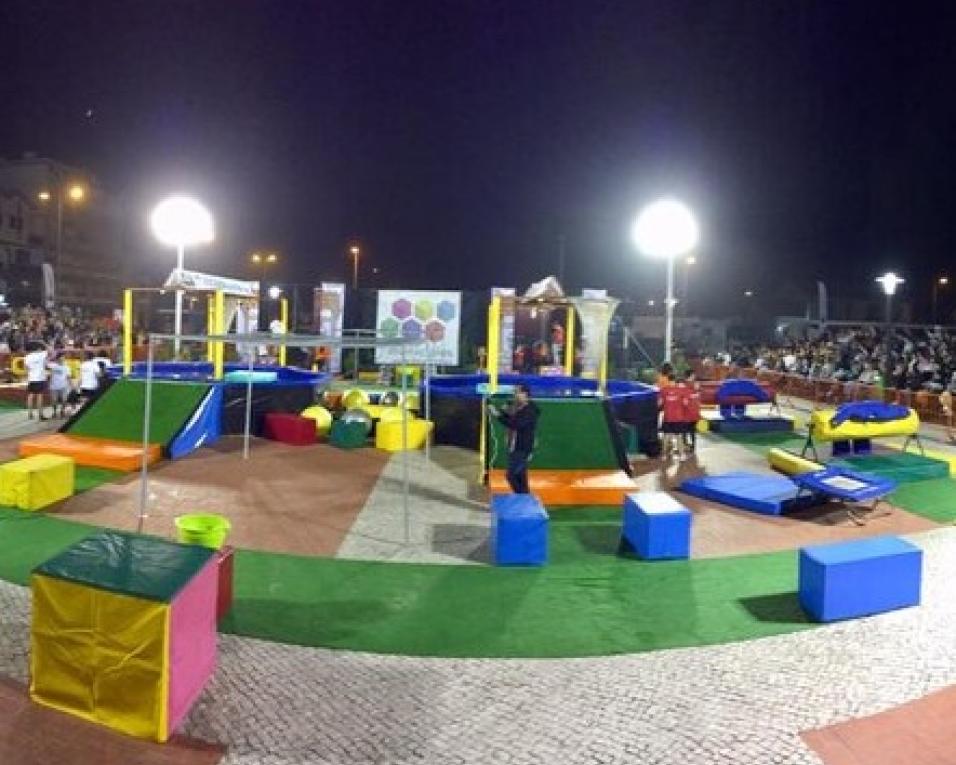 jogos municipios sem fronteiras animam praia da vagueira