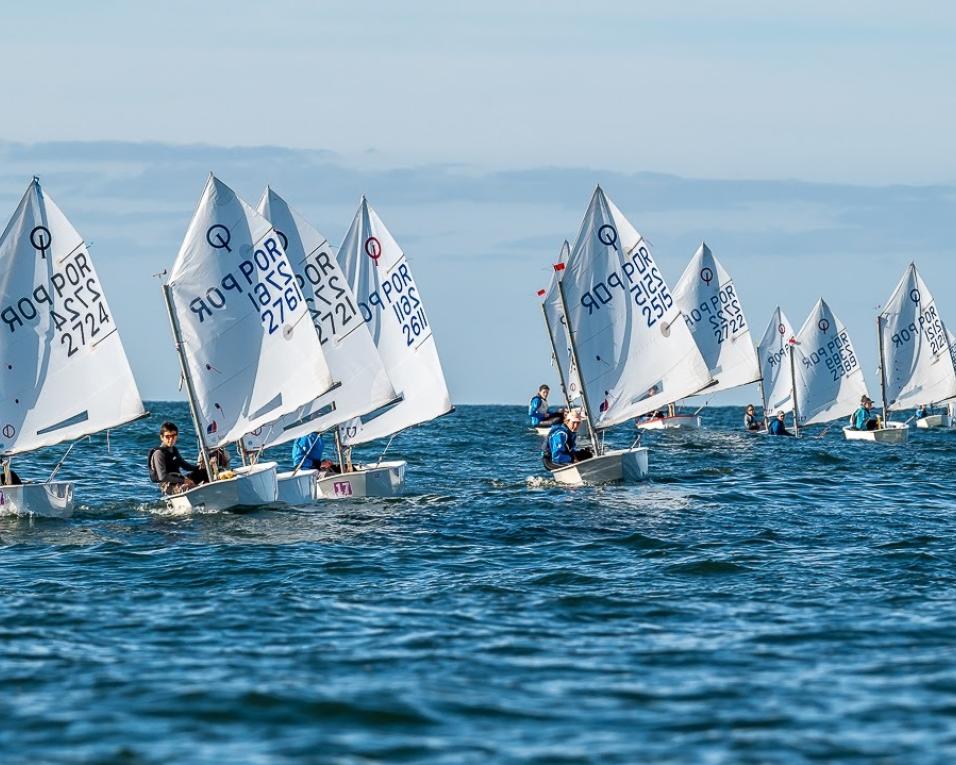 CVCN compete em Matosinhos (Classe Optimist).