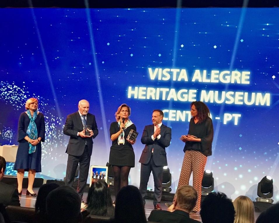 Este prémio transforma o Museu Vista Alegre, a partir de agora, num Património da Europa” - Fernando Caçoilo.
