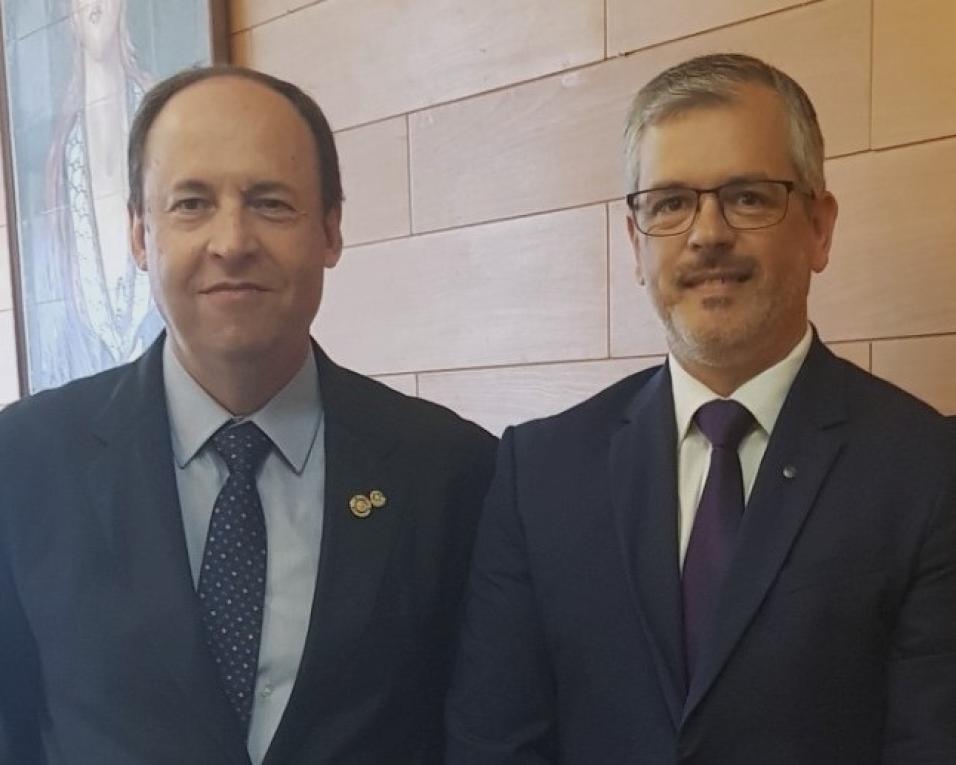 Paulo Sérgio Dias lidera Rotary Clube de Aveiro.