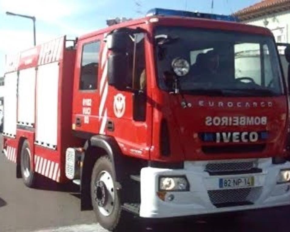 Gafanha da Nazaré: Incêndio em moradia faz um ferido grave e um ligeiro.