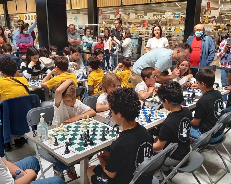 Xadrez retomou torneio na cidade de Aveiro.