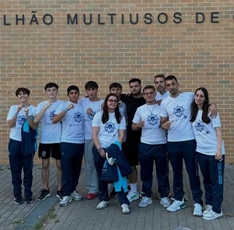 os ilhavos no podio do campeonato nacional de kickboxing