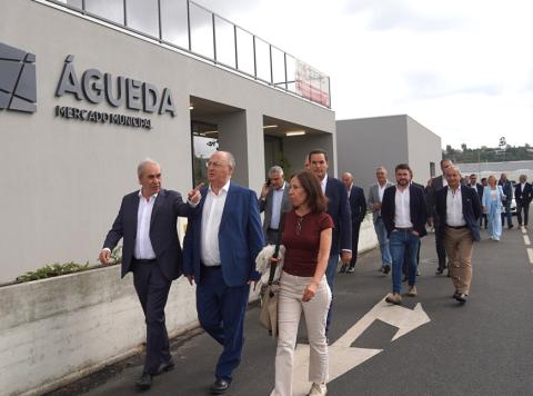 obra do mercado de agueda perto da conclusao