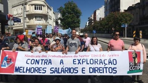 Aveiro: Os trabalhadores têm direito a viver melhor” - União de Sindicatos de Aveiro celebra 1º de Maio.