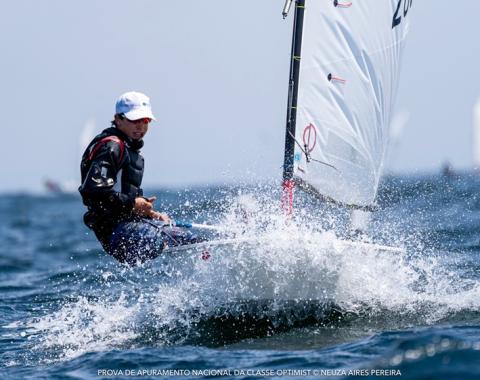 Pedro Firmeza apurado para o Campeonato do Mundo de Optimist.