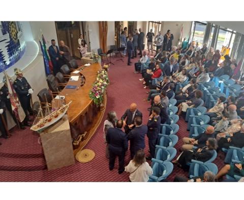 feriado municipal com apelos à uniao