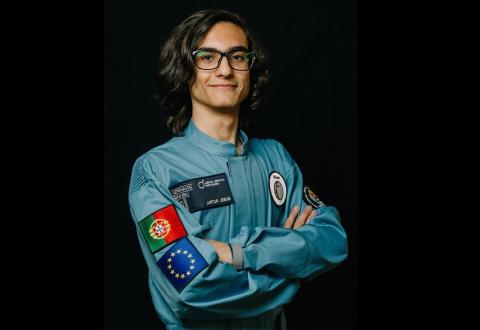  Aluno da Gafanha da Nazaré representa Europa em competição espacial nos EUA.